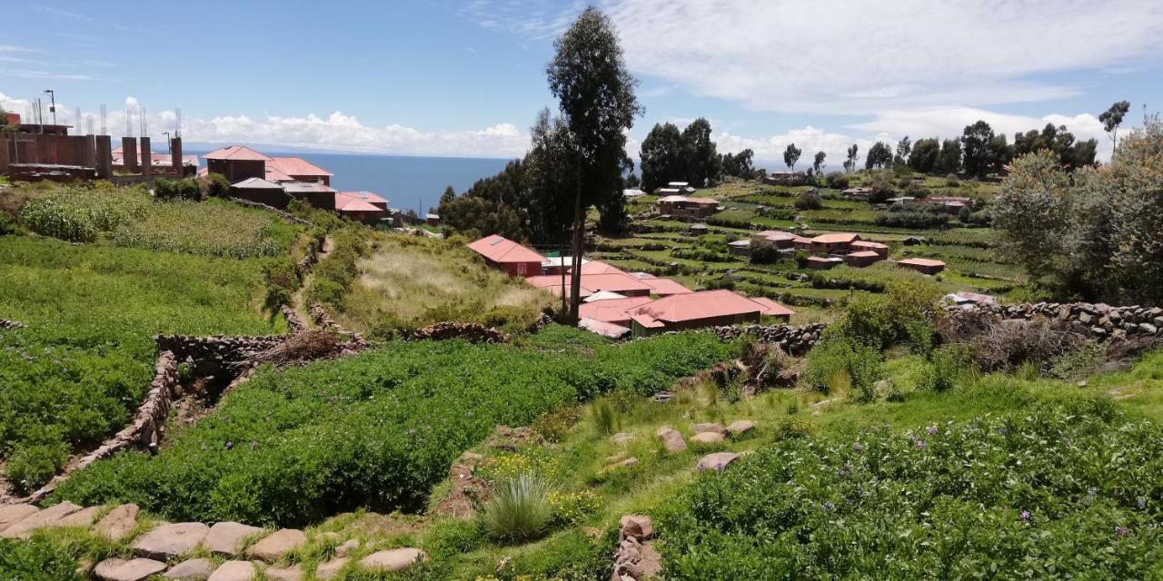 Taquile Hospedaje Mario Huillanopampa Exterior foto